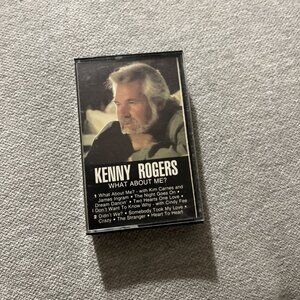 Vintage Kenny Rogers What About Me Cassette 1984